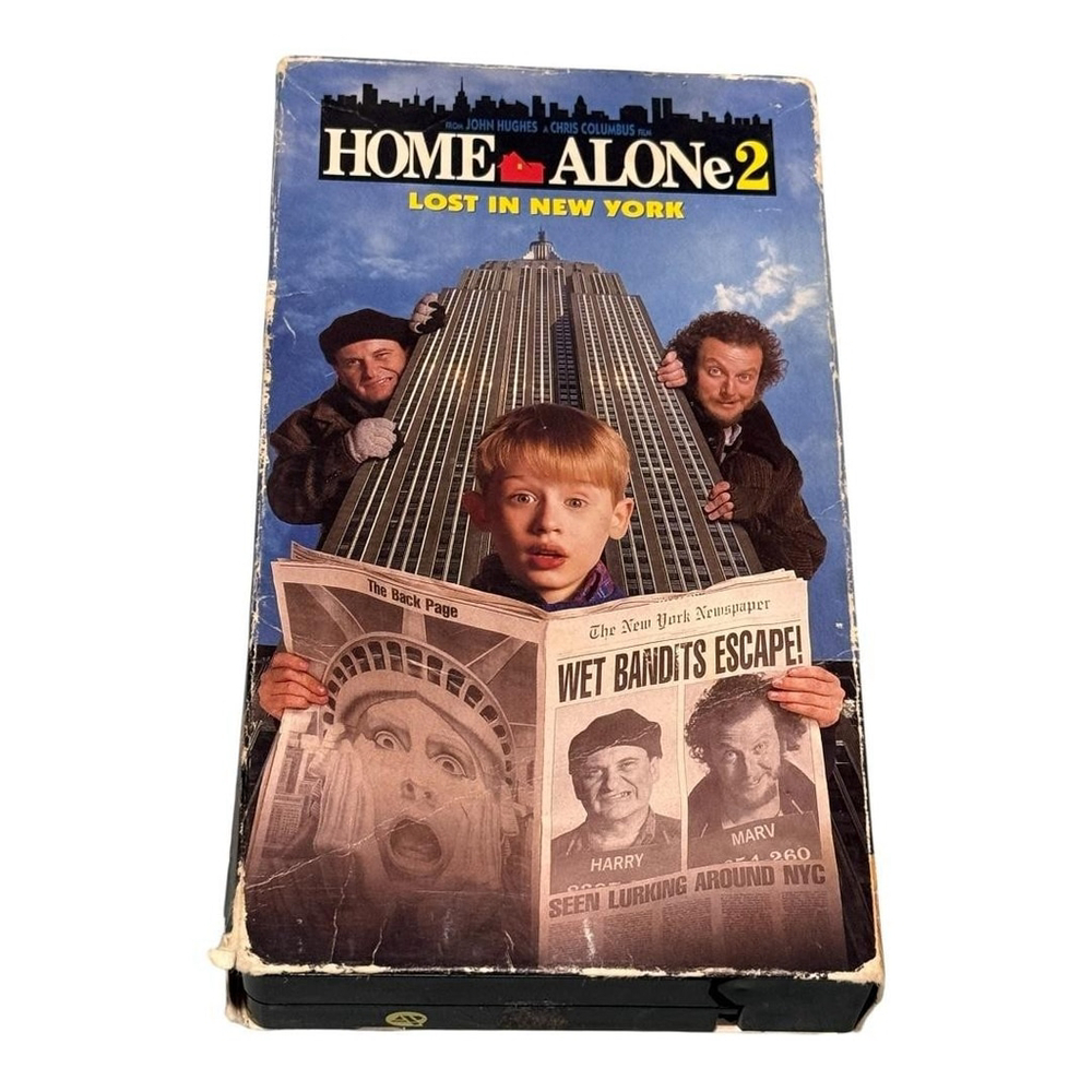 Vintage Home Alone 2 Lost in New York VHS 1992 PG Fox Video Hi-Fi Stereo NTSC